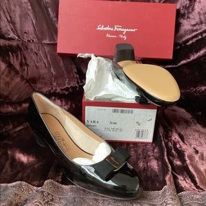 Authentic Farragamo womens shoes.  Never worn .  Original price $795.00.